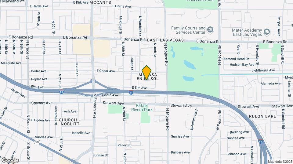 2916 Poplar Ave Map and Location Details