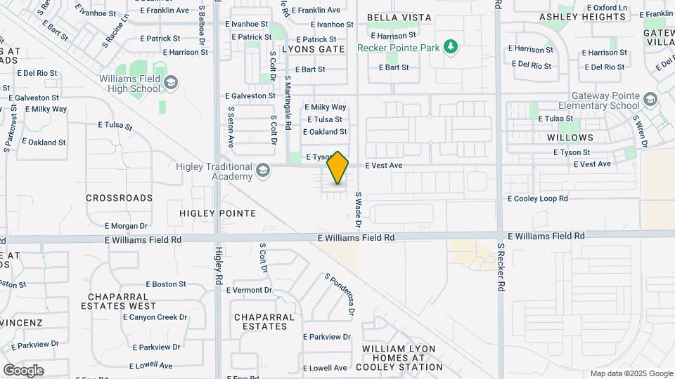 2256 S Ponderosa Dr Map and Location Details