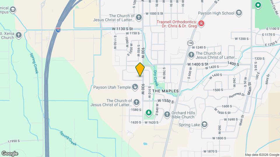 936 W Temple Rim Ln, Unit WALK out basement apartme Mapa y Detalles de la Ubicación