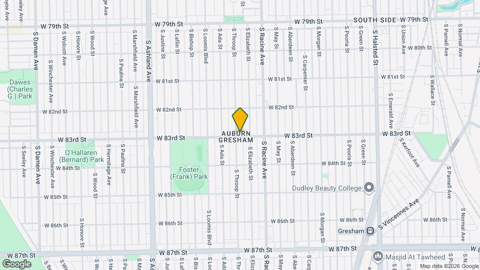 1248 W 83rd St Map and Location Details