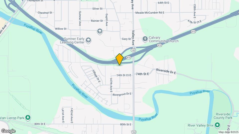 14717 73rd St E Map and Location Details