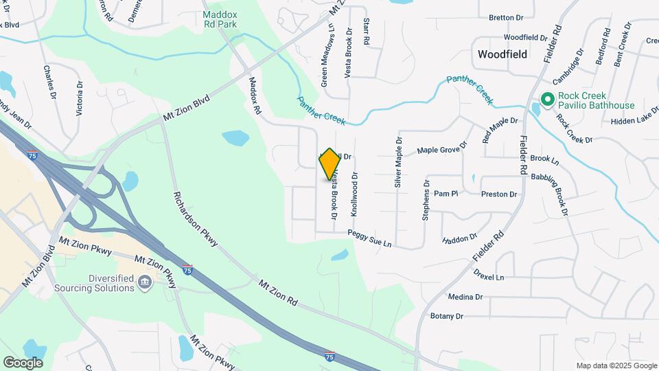 6941 Vesta Brook Dr Map and Location Details