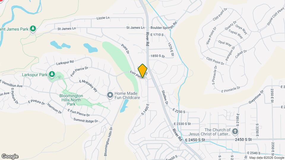 2050 2050 South 1400 E, Unit A-115 Mapa y Detalles de la Ubicación