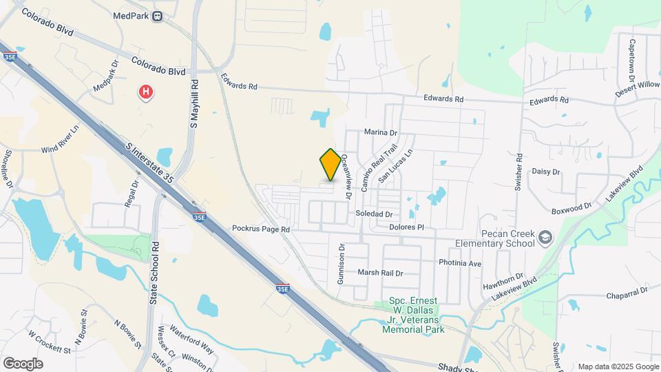 5113 Claudia Dr Map and Location Details