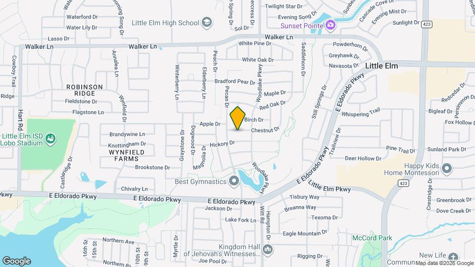 2216 Chestnut Dr Map and Location Details