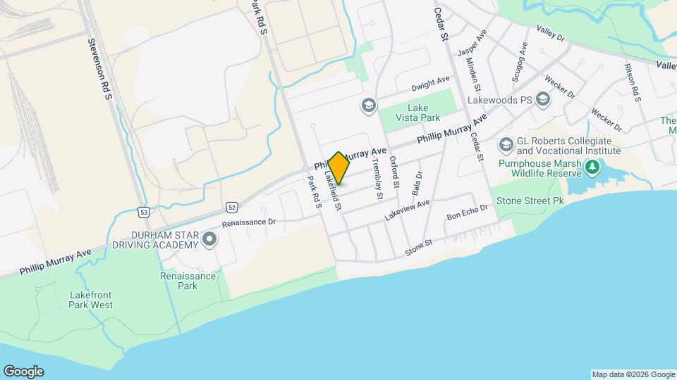 1425 Lakefield St Map and Location Details