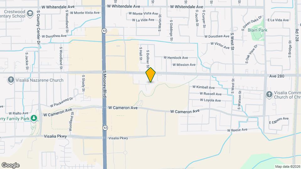 722 W James Ave Map and Location Details