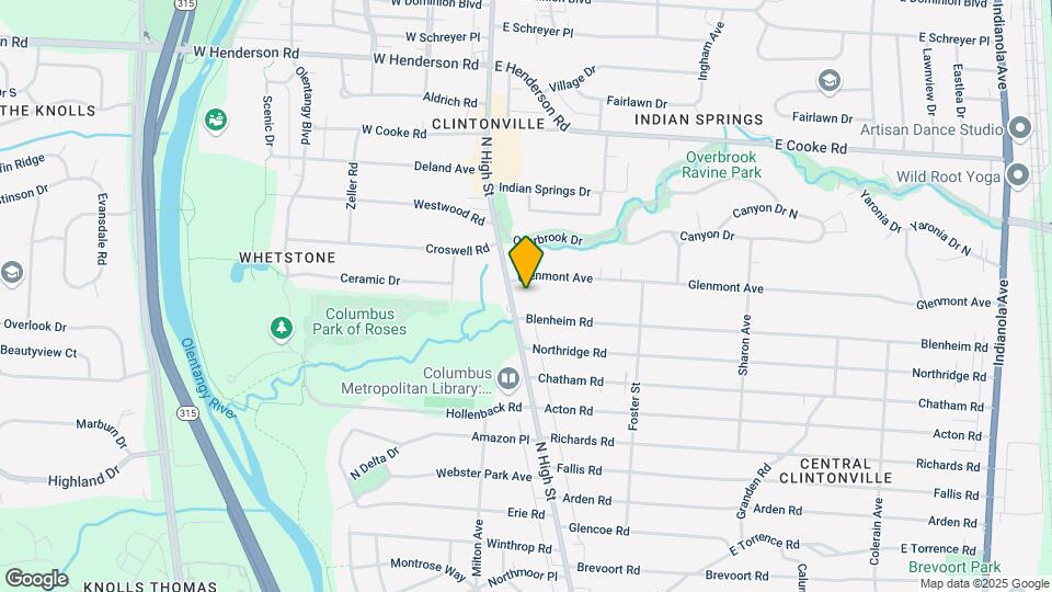 Clintonville Commons Mapa y Detalles de la Ubicación