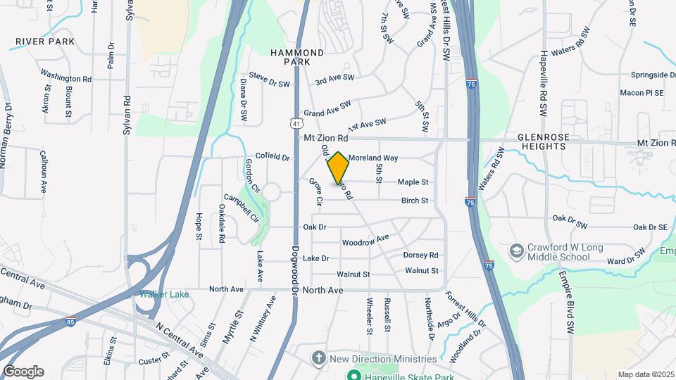3147 Old Jonesboro Rd Map and Location Details