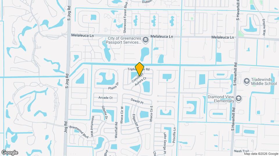 5872 Corson Pl Map and Location Details