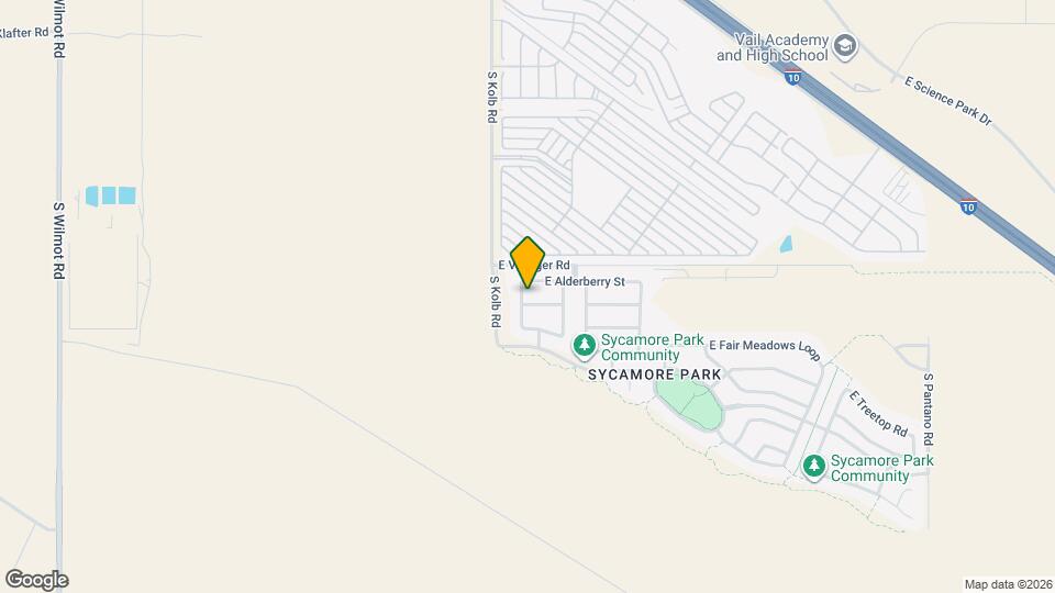 7159 E Cherrywood St Map and Location Details