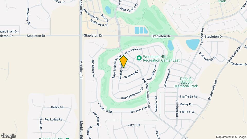 9141 Sunningdale Rd Map and Location Details