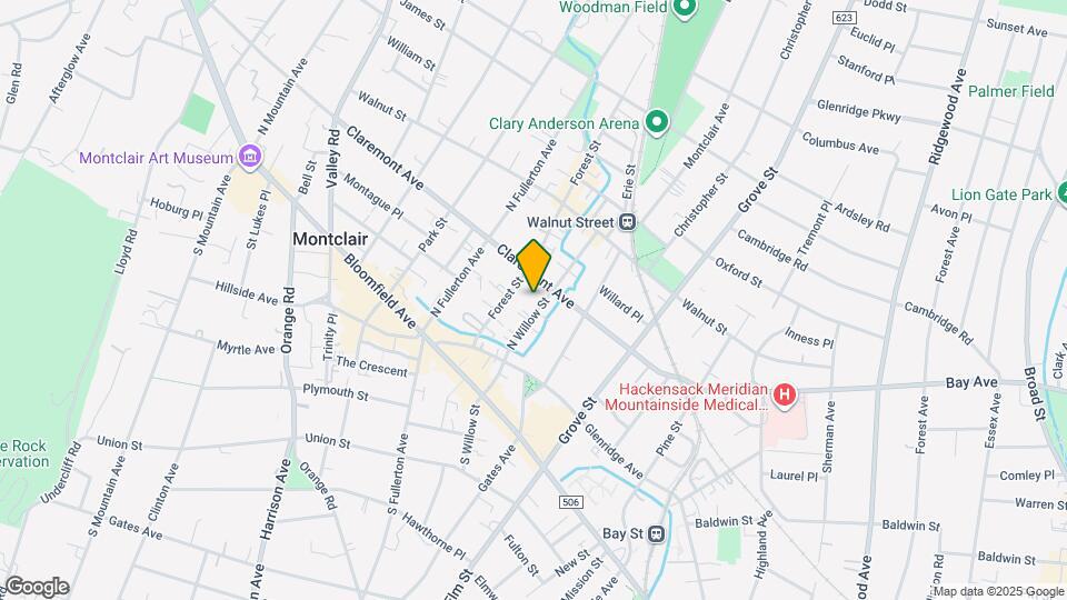 42 N Willow St Map and Location Details