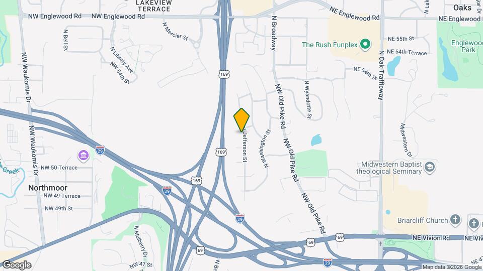 5212 N Jefferson St Mapa y Detalles de la Ubicación