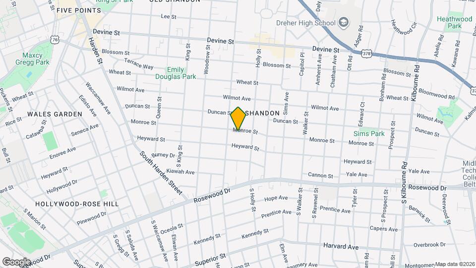 2818 Monroe St Mapa y Detalles de la Ubicación