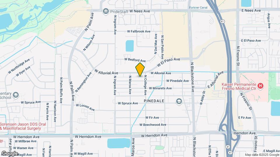 336 W Pinedale Ave Map and Location Details