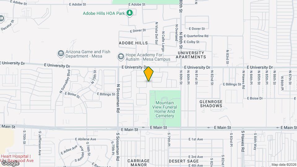 263 N Greenwood Map and Location Details