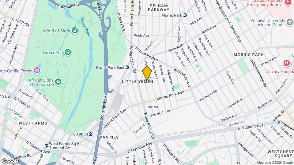 1870 Hunt Ave Map and Location Details