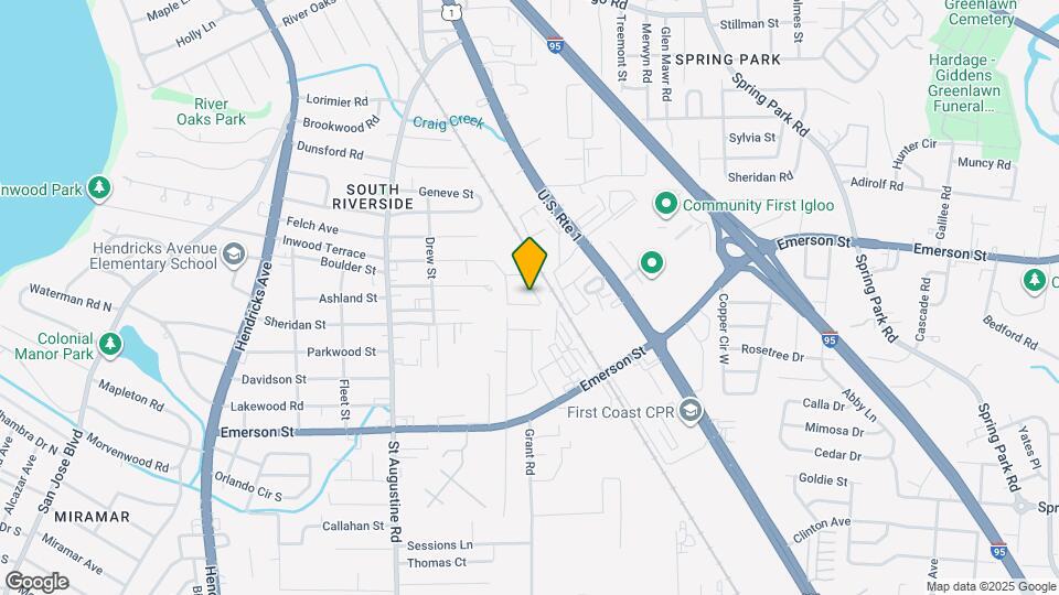 3448 Inwood Cir E Map and Location Details