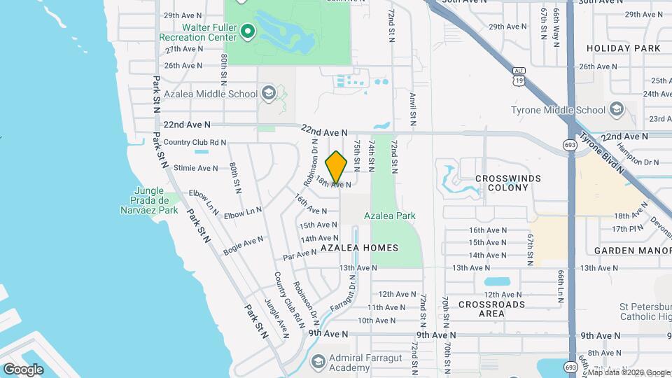 1790 Russell Dr N Map and Location Details