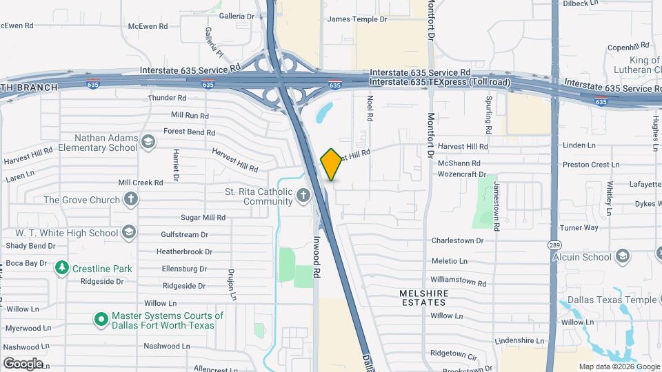 12537 Montego Plaza Map and Location Details