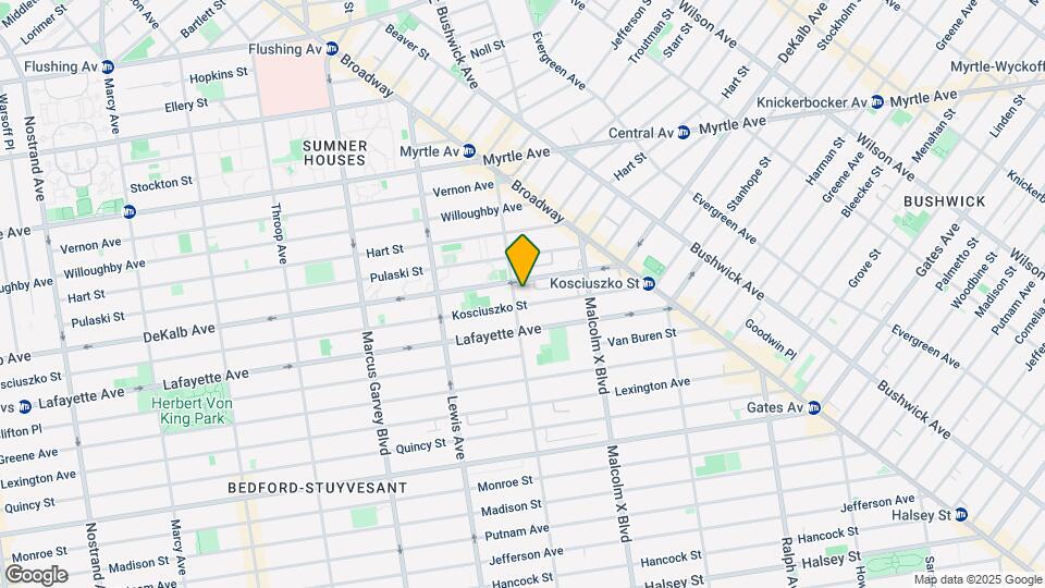 85 Stuyvesant Ave Map and Location Details