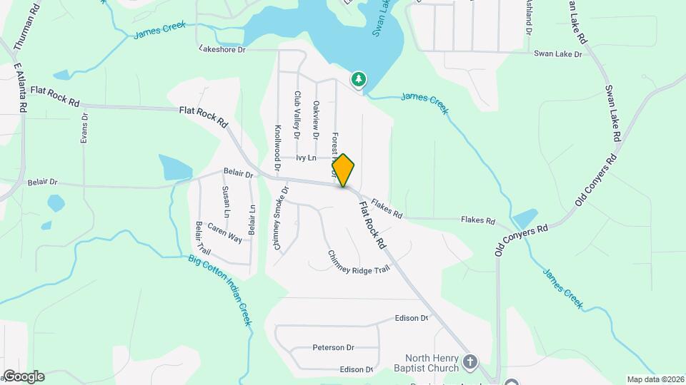 1483 Flat Rock Rd Map and Location Details