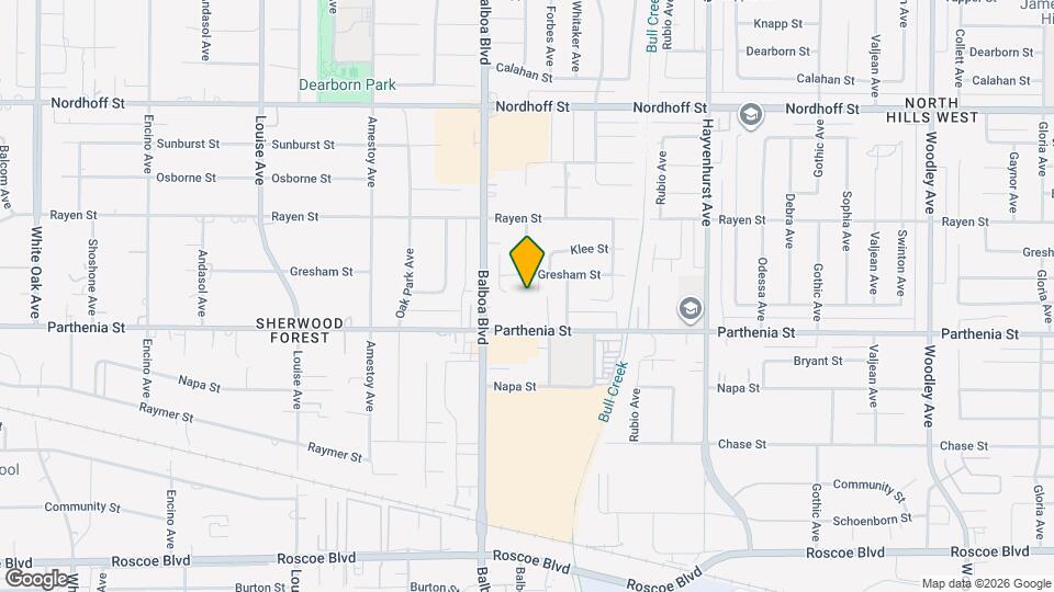 8739 McLennan Ave. Map and Location Details