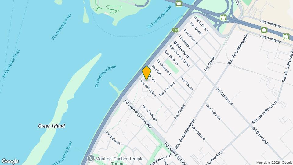 Longueuil 1 Map and Location Details