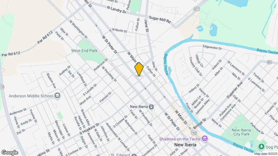 710 W St Peter St Mapa y Detalles de la Ubicación