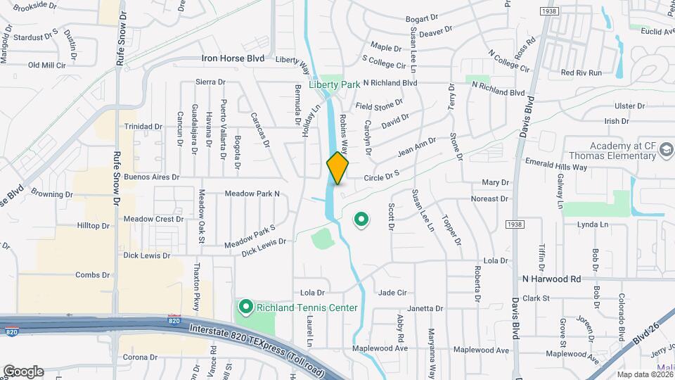 7316 Parkside Pl Dr Map and Location Details