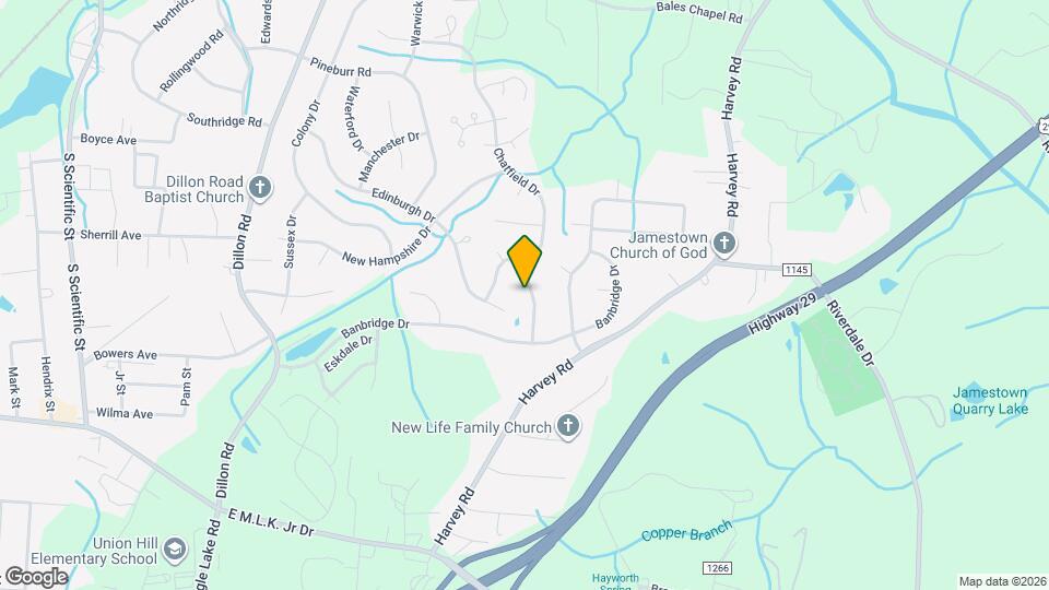 1828 Chatfield Dr Map and Location Details