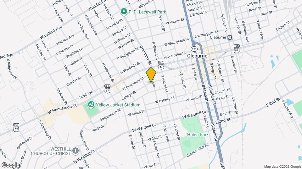 405 College St Map and Location Details