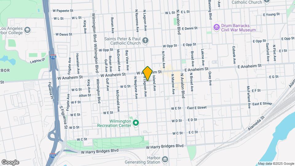 700 Lagoon Ave Mapa y Detalles de la Ubicación