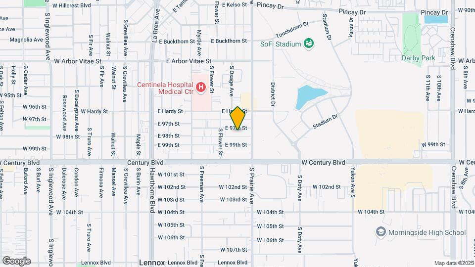 632 E 97th St Mapa y Detalles de la Ubicación