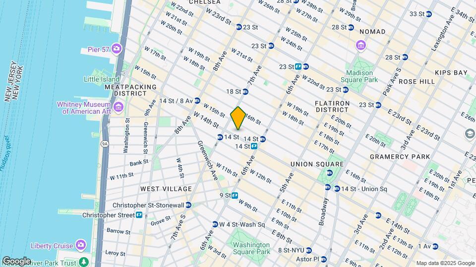 139 W 14th St Map and Location Details