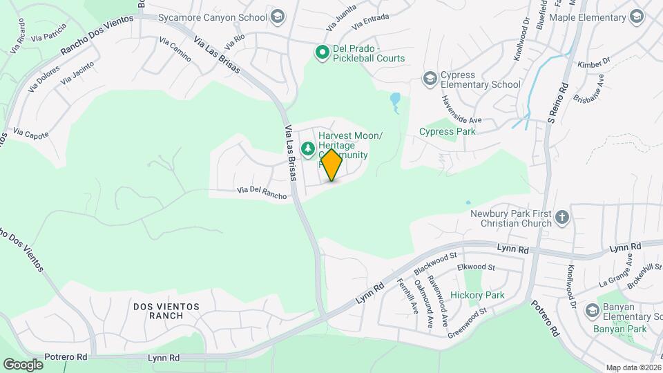 4424 Camino de la Rosa Mapa y Detalles de la Ubicación