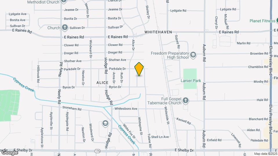 4360 Walnut Hill Dr Map and Location Details