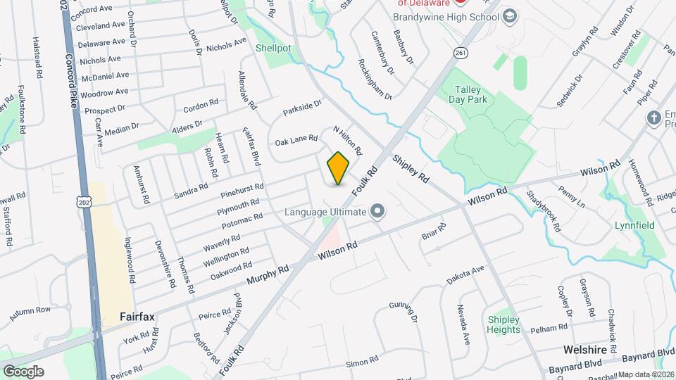 1016 S Hilton Rd Map and Location Details