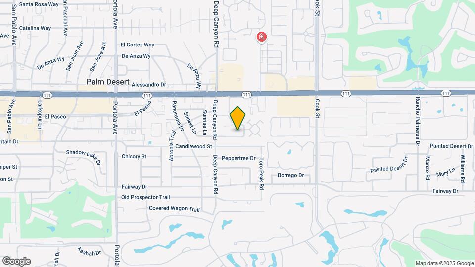 74614 Driftwood Dr, Unit 3 Map and Location Details