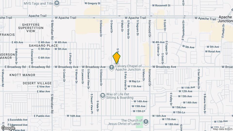 774 S Ocotillo Dr Map and Location Details