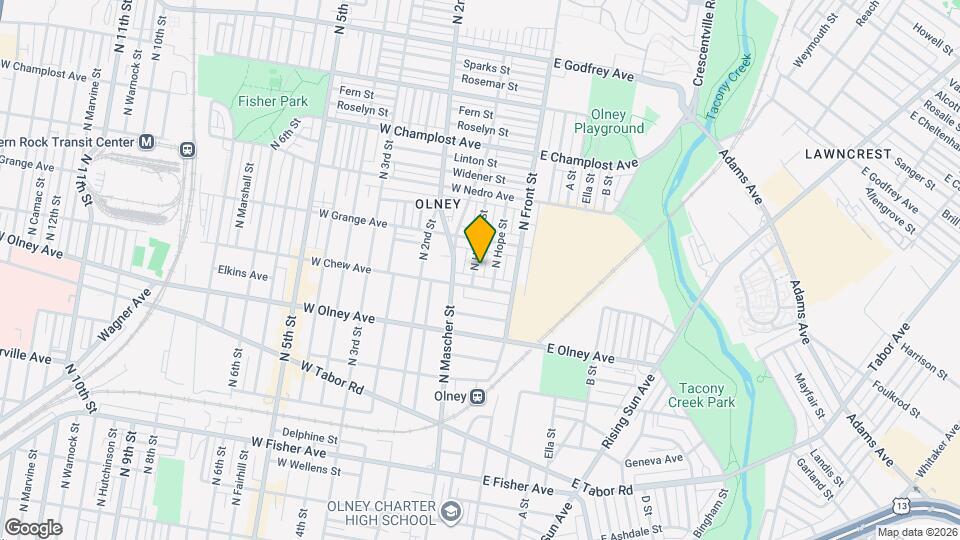 5719 N Howard St Map and Location Details