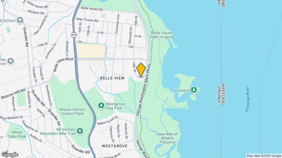 6622 10th St Map and Location Details