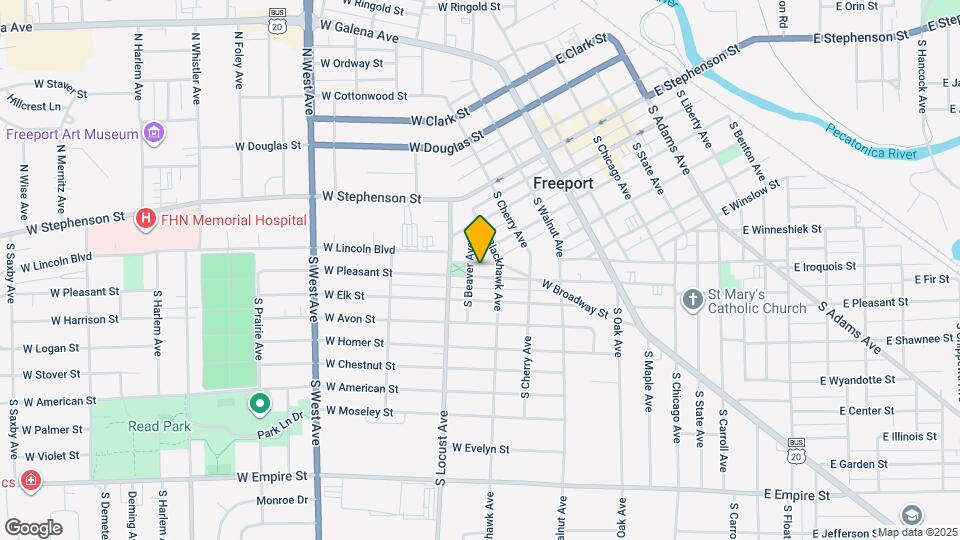 518 W Pleasant St, Unit 518 Map and Location Details