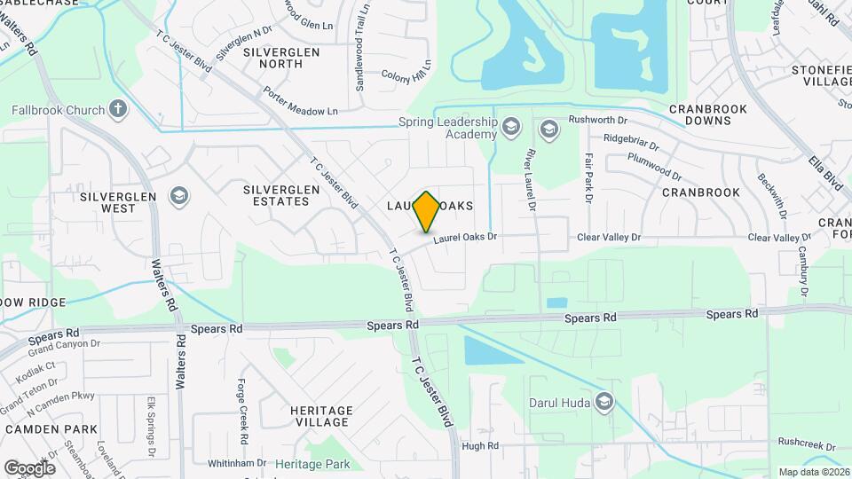 2218 Laurel Oaks Dr Map and Location Details