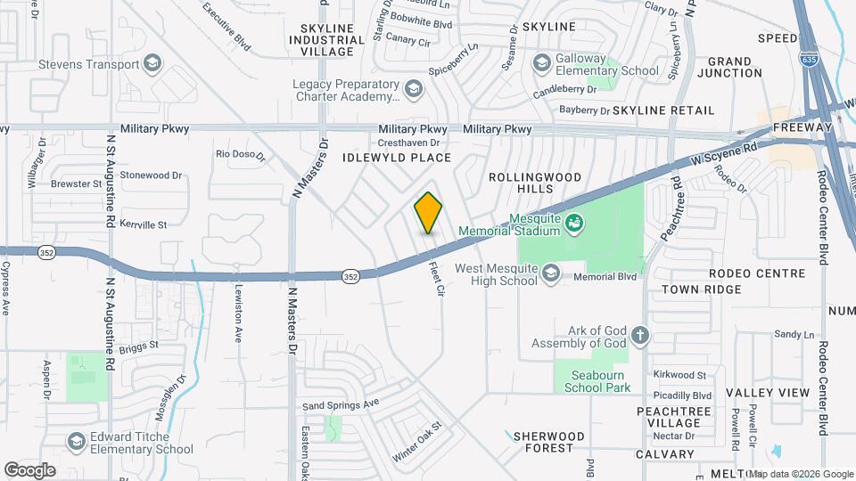 327 Andover Dr Map and Location Details