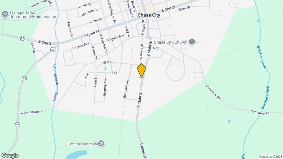 466 S Main St Map and Location Details