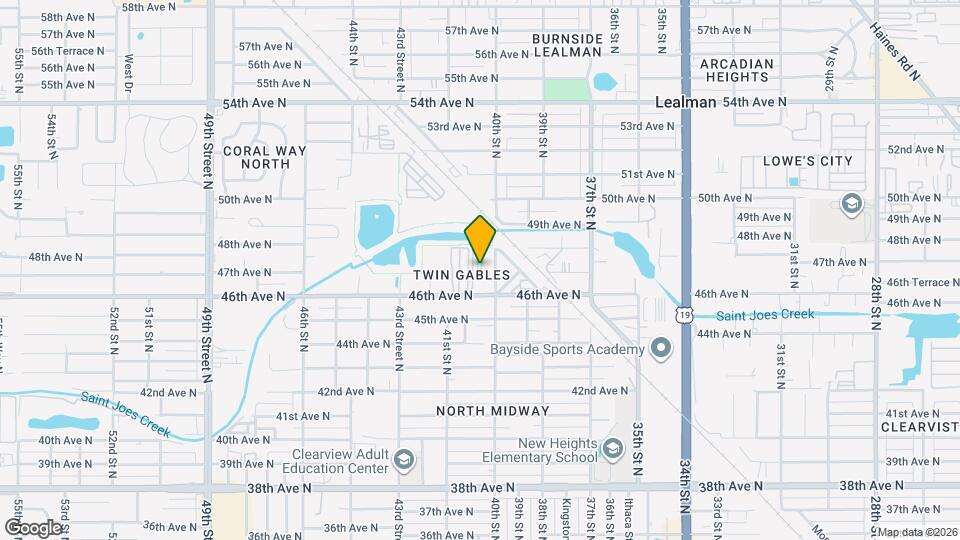 4055 46th Ave N Mapa y Detalles de la Ubicación