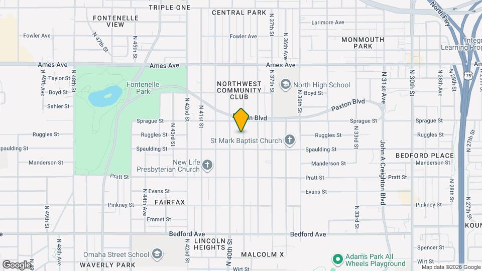 3930 N 39th St Map and Location Details