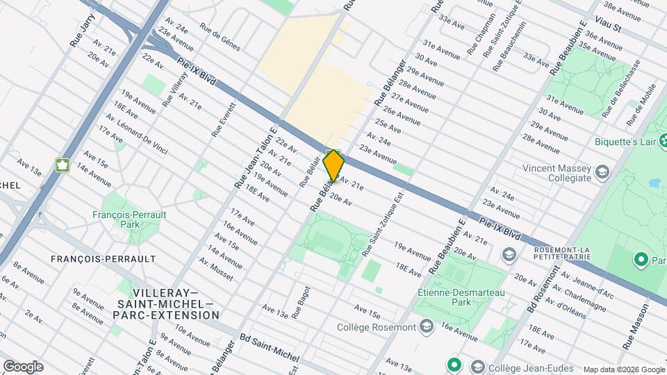 Rosemont – La Petite-Patrie Map and Location Details